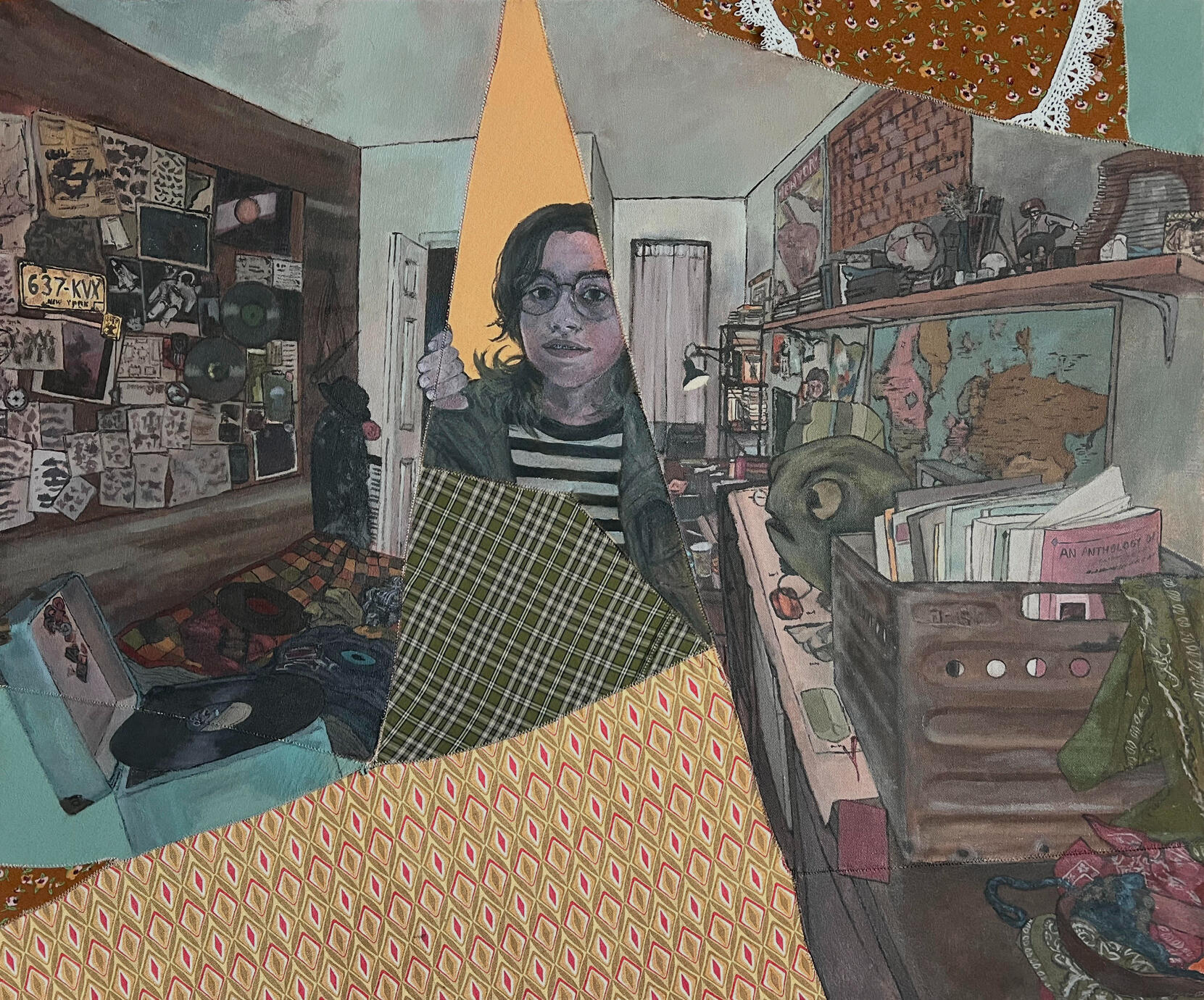 My Room (Acrylic, 35x40)